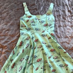 Rockabilly fit and flare dress